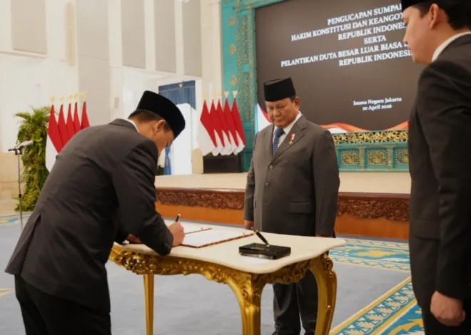 9 Anggota Ombudsman Diangkat Sumpah Presiden Prabowo