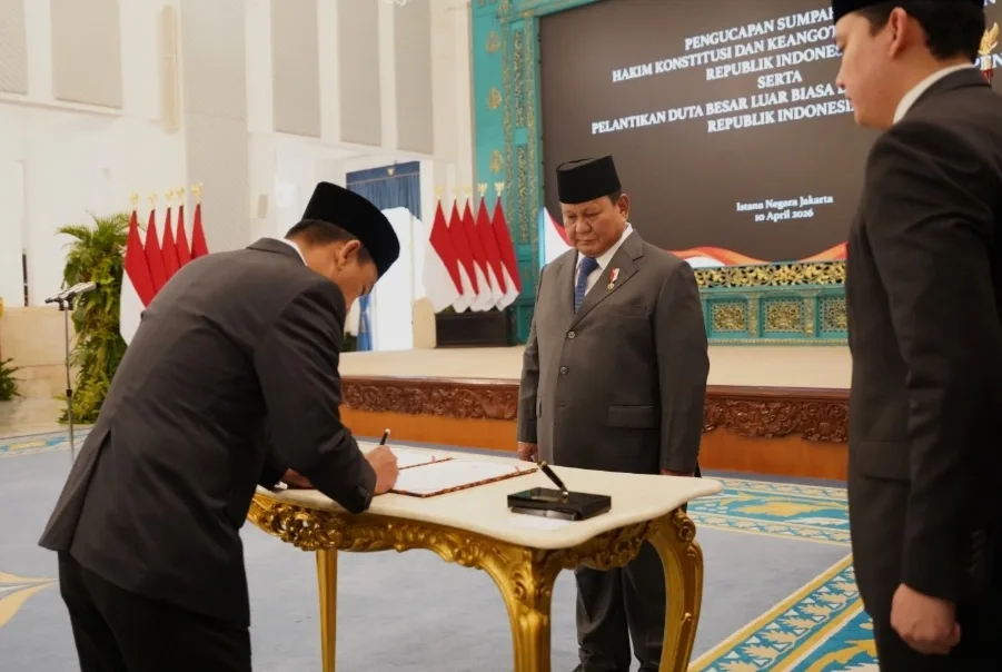 9 Anggota Ombudsman Diangkat Sumpah Presiden Prabowo