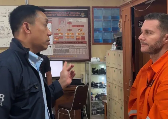Buron Interpol Asal Inggris Steven Lyons Ditangkap di Bali