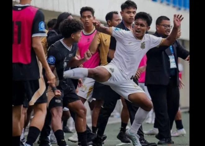 Insiden Kericuhan Dewa United-Bhayangkara Di EPA U-20 Sudah Damai