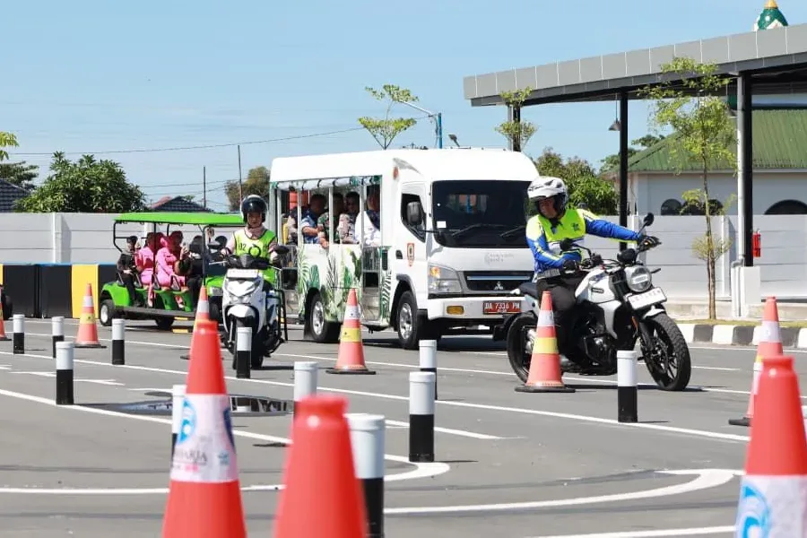 Kakorlantas Resmikan Safety Driving Center Polda Kalsel