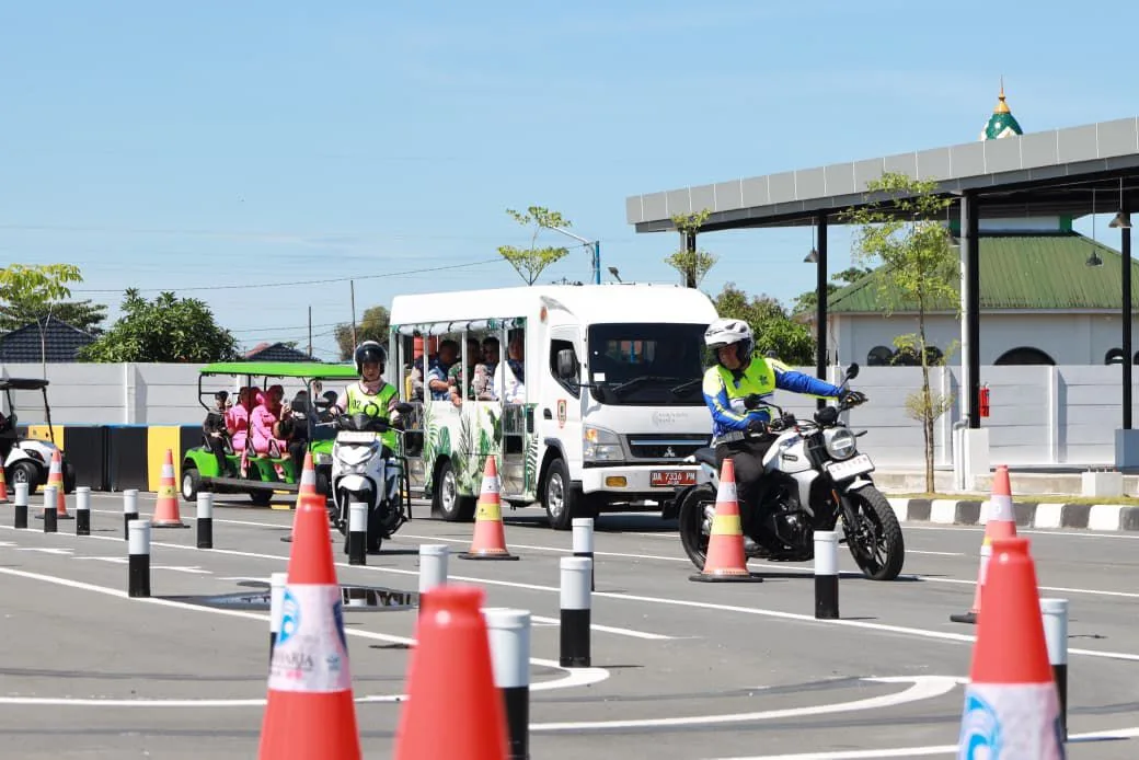 Kakorlantas Resmikan Safety Driving Center Polda Kalsel