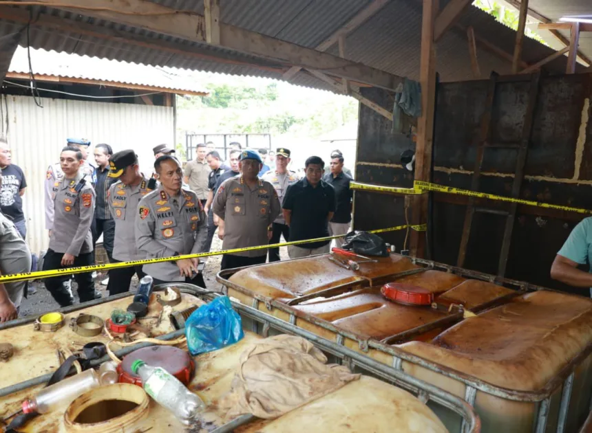 3 Tahun Operasi, Sindikat Penimbun BBM Ilegal Dibongkar, Seminggu Bisa 200 Ton Solar