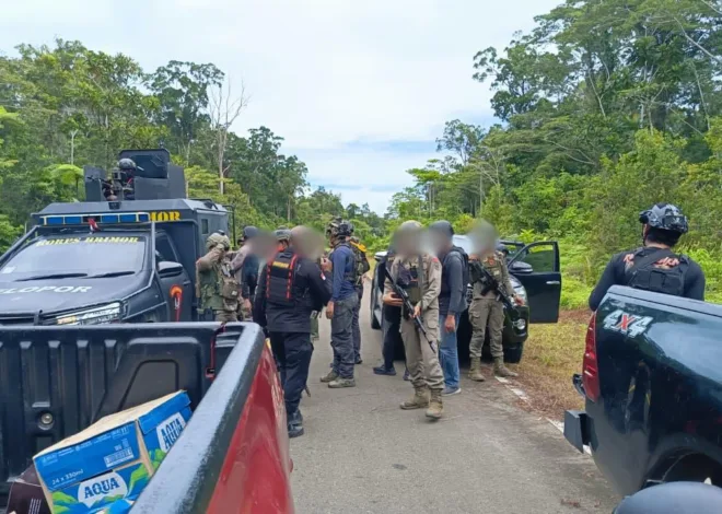 Satgas Damai Cartenz Kontak Tembak KKB Di Yahukimo