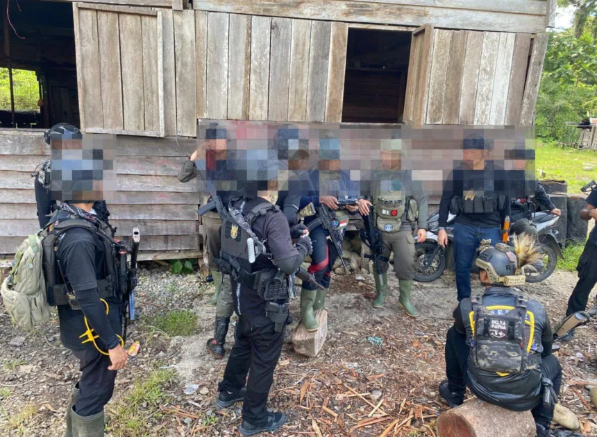 Pasca Kontak Tembak, Satgas Damai Cartenz Sisir Markas KKB Yahukimo