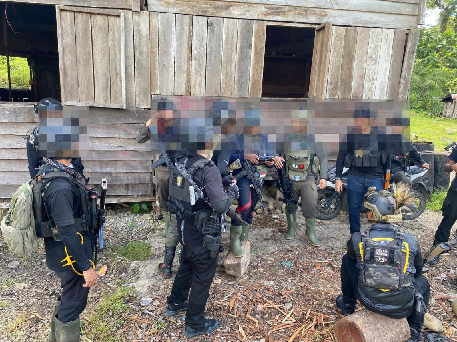 Pasca Kontak Tembak, Satgas Damai Cartenz Sisir Markas KKB Yahukimo