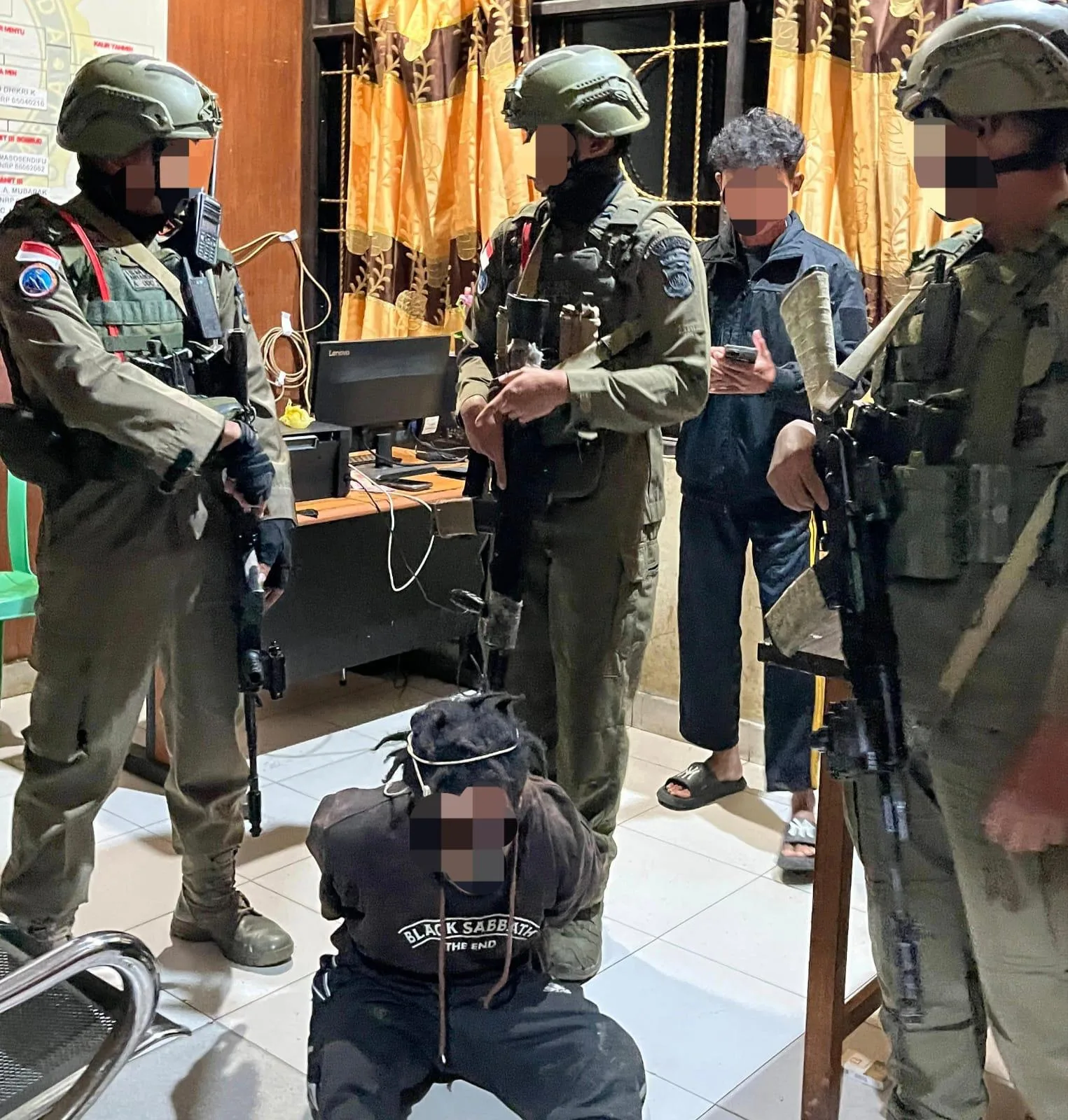 Anggota KKB DPO Pembunuhan Tukang Ojek Di Pegunungan Bintang Ditangkap