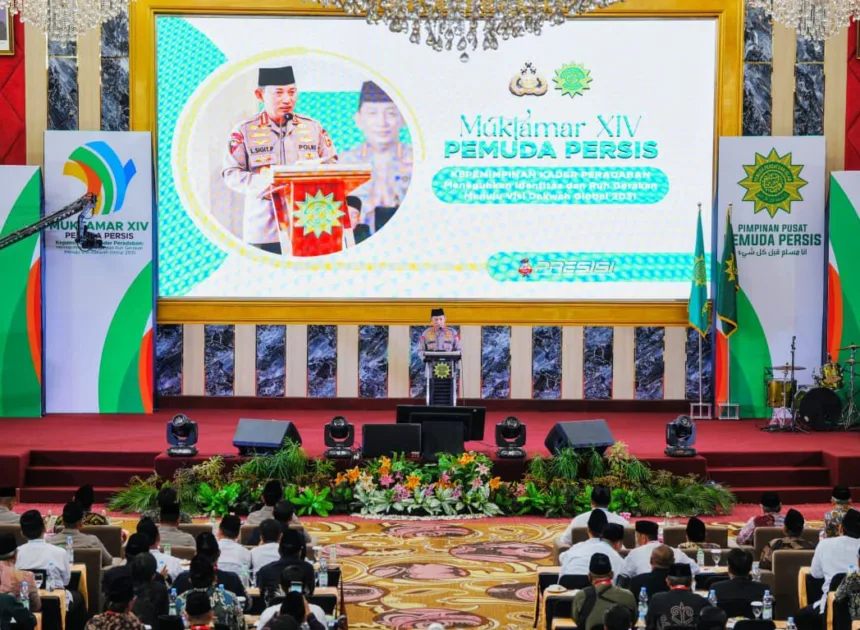 Kapolri Buka Muktamar Pemuda Persis, Minta Sinergi Jaga Stabilitas Kamtibmas