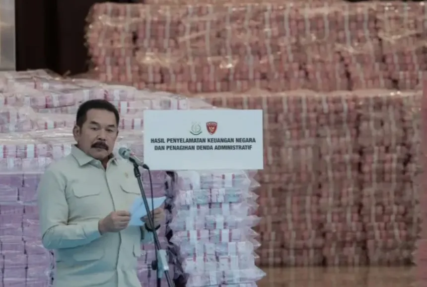 Duit Rp11,4 T Hasil Penertiban Satgas PKH Disetor Ke Negara, Begini Penampakannya