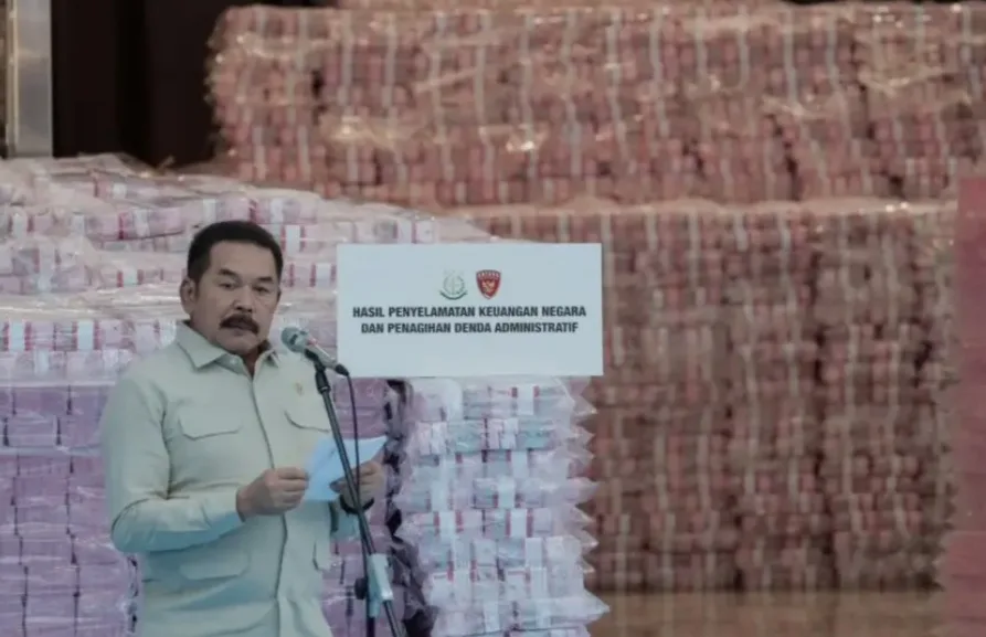 Duit Rp11,4 T Hasil Penertiban Satgas PKH Disetor Ke Negara, Begini Penampakannya