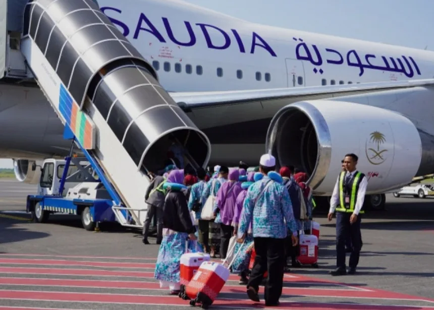 Sempat Gangguan Teknis, Jamaah Haji Kloter 16 Embarkasi Surabaya Telah Tiba Di Madinah