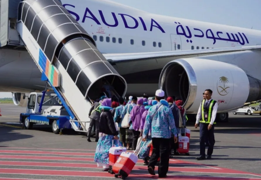 Sempat Gangguan Teknis, Jamaah Haji Kloter 16 Embarkasi Surabaya Telah Tiba Di Madinah
