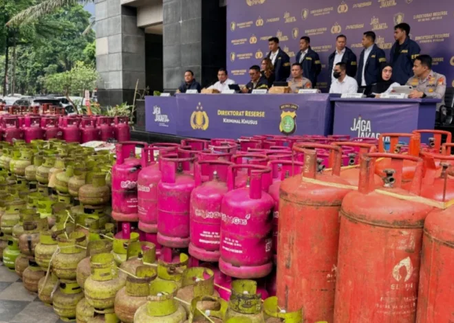 Gila Ini, Sindikat Pengoplos Gas Subsidi Dibongkar, Total 1.259 Tabung