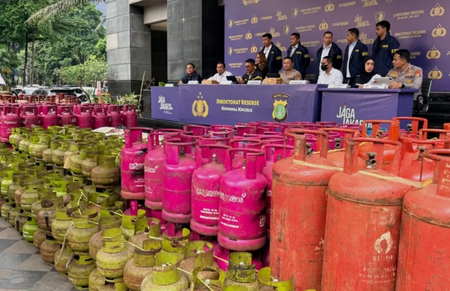 Gila Ini, Sindikat Pengoplos Gas Subsidi Dibongkar, Total 1.259 Tabung