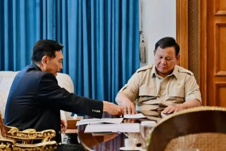 Di Tengah Ramai Isu Miring Jenderal Kopassus Di Istana, Prabowo-Luhut Ketemu