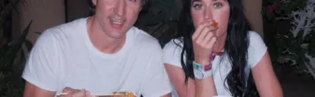 Katy Perry dan Justin Trudeau di event Coachella. (Instagram/katyperry)
