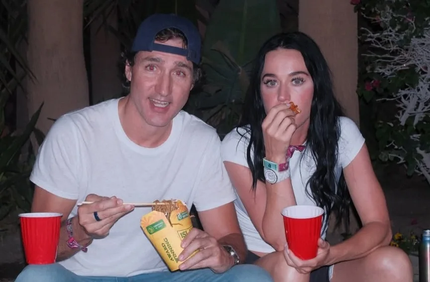 Katy Perry dan Justin Trudeau Pamer Kemesraan di Coachella