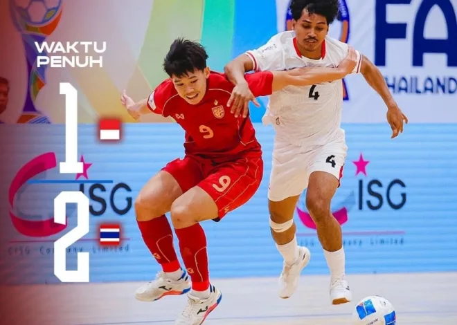 Hasil Final Piala AFF Futsal 2026: Indonesia Kalah 1-2, Thailand Juara