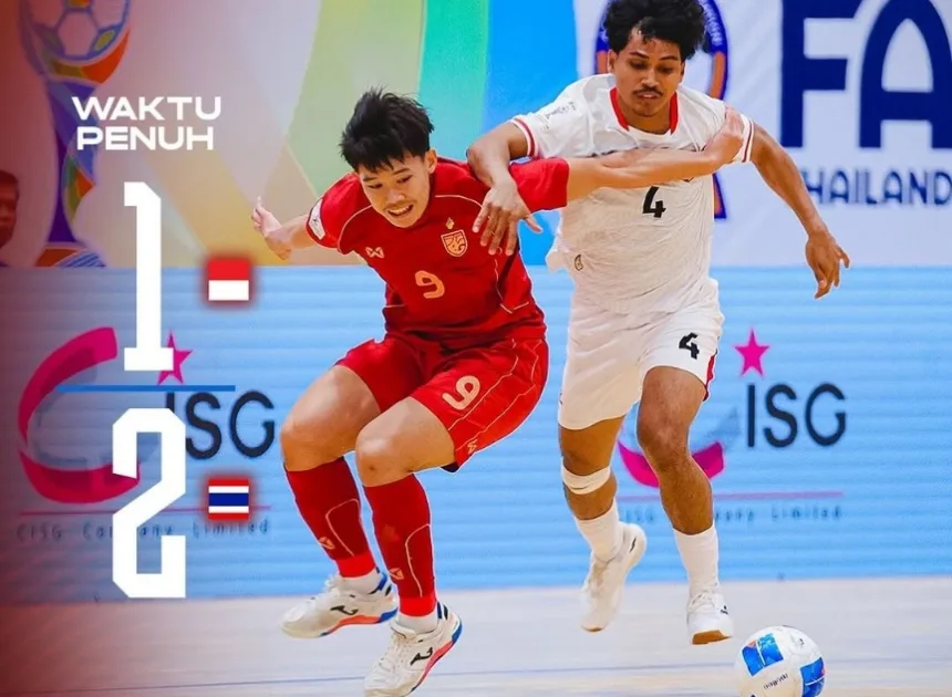 Hasil Final Piala AFF Futsal 2026: Indonesia Kalah 1-2, Thailand Juara
