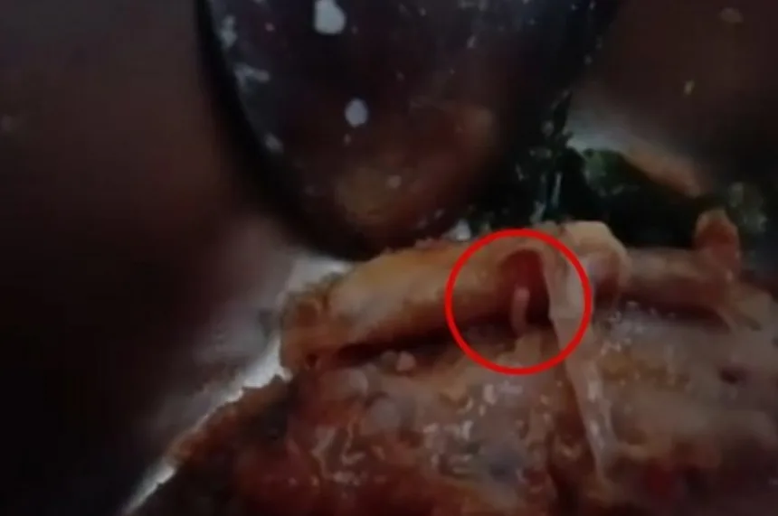 Hiii, Heboh Ulat Di Ayam dan Saus Menu MBG Di Polman