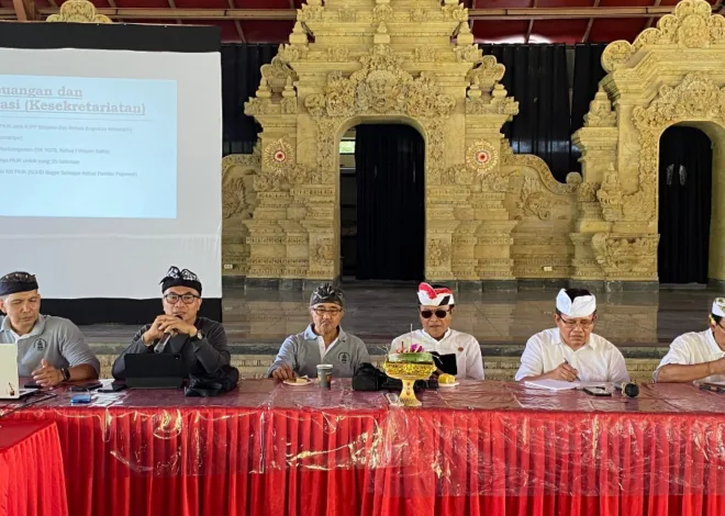 Pleno Perdana 2026, YGTS Bahas Kesiapan Pujawali Pura Gunung Salak