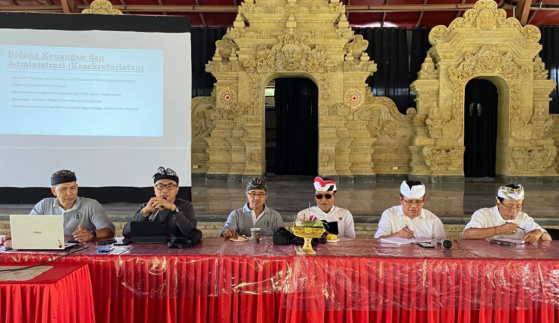 Pleno Perdana 2026, YGTS Bahas Kesiapan Pujawali Pura Gunung Salak