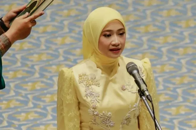 Anak Ganti Ayah, Adela Kanasya Adies Kadir Dilantik Jadi Anggota DPR