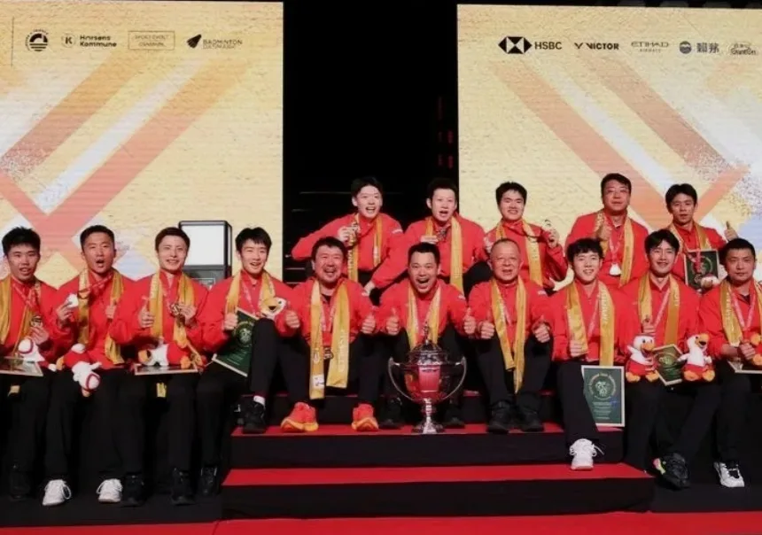 Jungkalkan Prancis, China Pertahankan Gelar Piala Thomas 2026