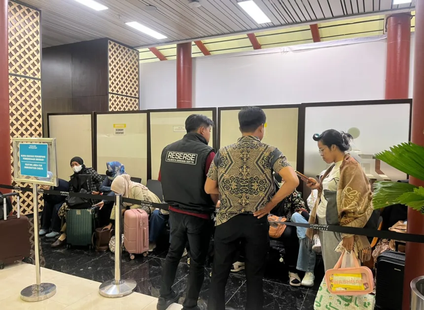Praktik Haji Non Prosedural, 32 WNI Dicegah Berangkat, Ngaku Wisata Ke Hainan
