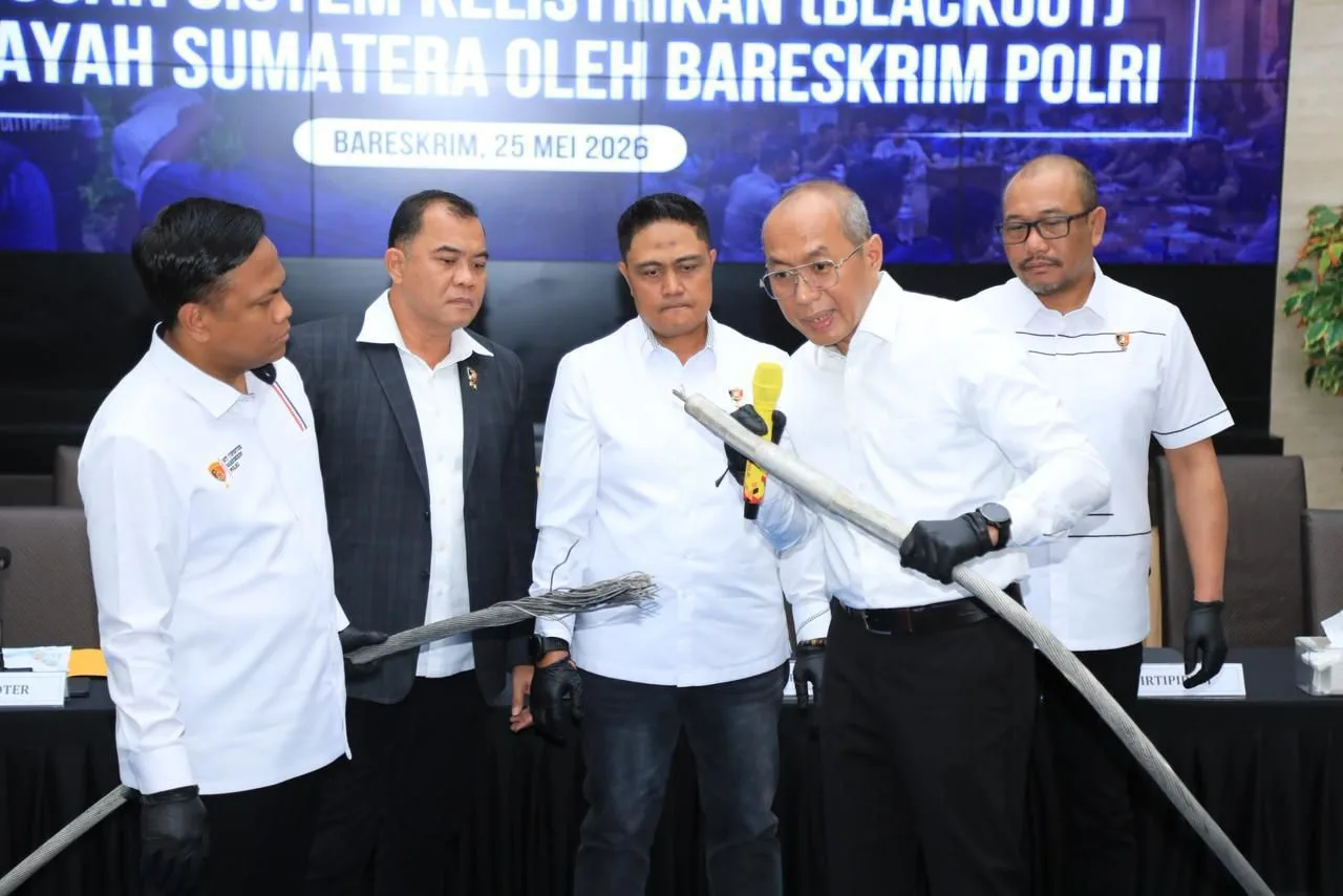 Bareskrim Pastikan Tak Ada Unsur Sabotase Insiden Blackout Listrik Sumatera