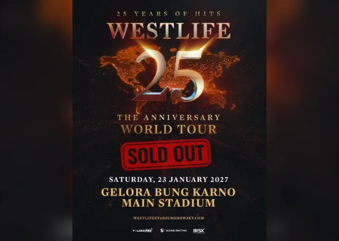 Tiket Konser Westlife di Jakarta Ludes dalam 12 Jam, Ukir Sejarah di Asia Tenggara