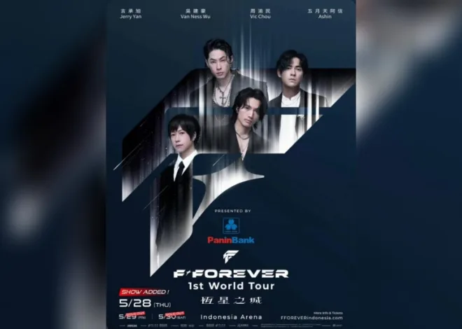 Jangan Telat! Ini Rundown Lengkap Konser F4 Jakarta yang Dimulai Malam Ini