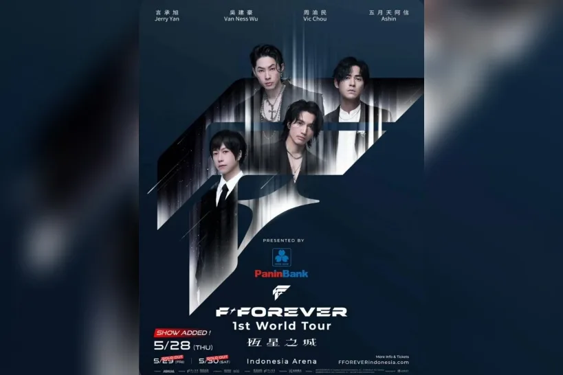 Jangan Telat! Ini Rundown Lengkap Konser F4 Jakarta yang Dimulai Malam Ini