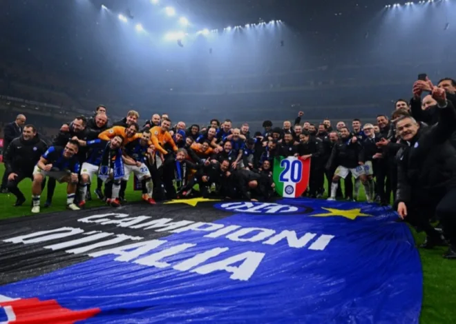 Inter Milan Raih Scudetto Liga Italia Serie A