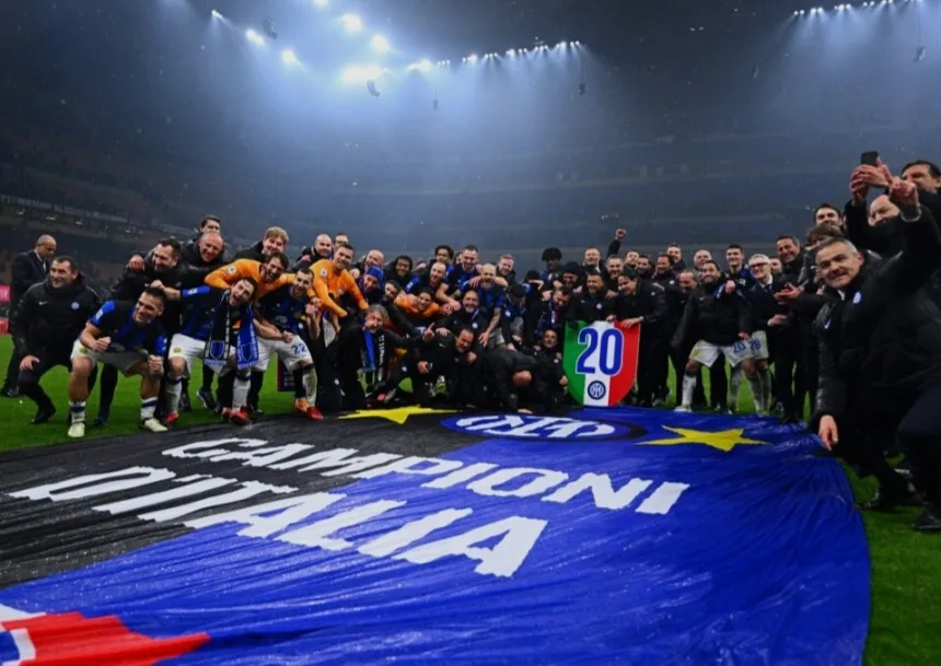 Inter Milan Raih Scudetto Liga Italia Serie A