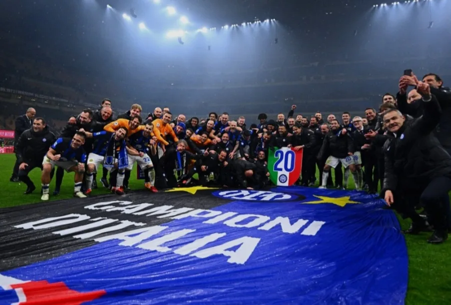 Inter Milan Raih Scudetto Liga Italia Serie A
