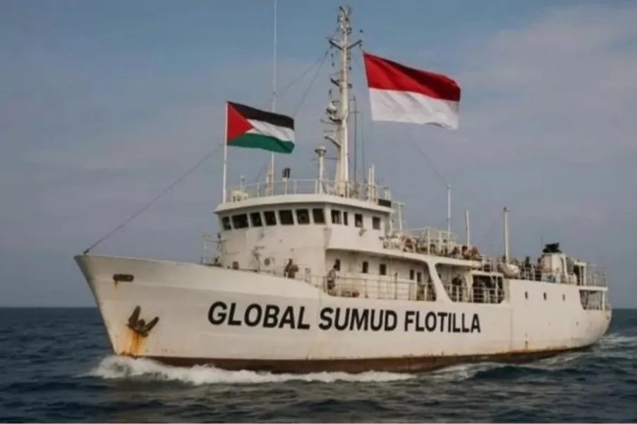 Kemlu RI Desak Zionis Israel Bebaskan Seluruh Awak Kapal Sumud Flotilla