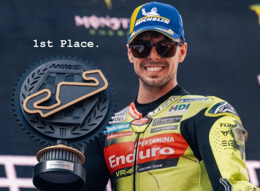 Fabio Di Giannantonio Juara MotoGP Katalan yang Diwarnai Dua Red Flag
