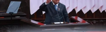 Presiden Prabowo Subianto berpidato di hadapan Rapat Paripurna DPR RI, Rabu (20/5/2026). (Instagram/presidenrepublikindonesia)