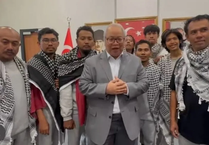 Seluruh WNI Yang Ikut Misi Kemanusiaan Global Sumud Flotilla Dibebaskan