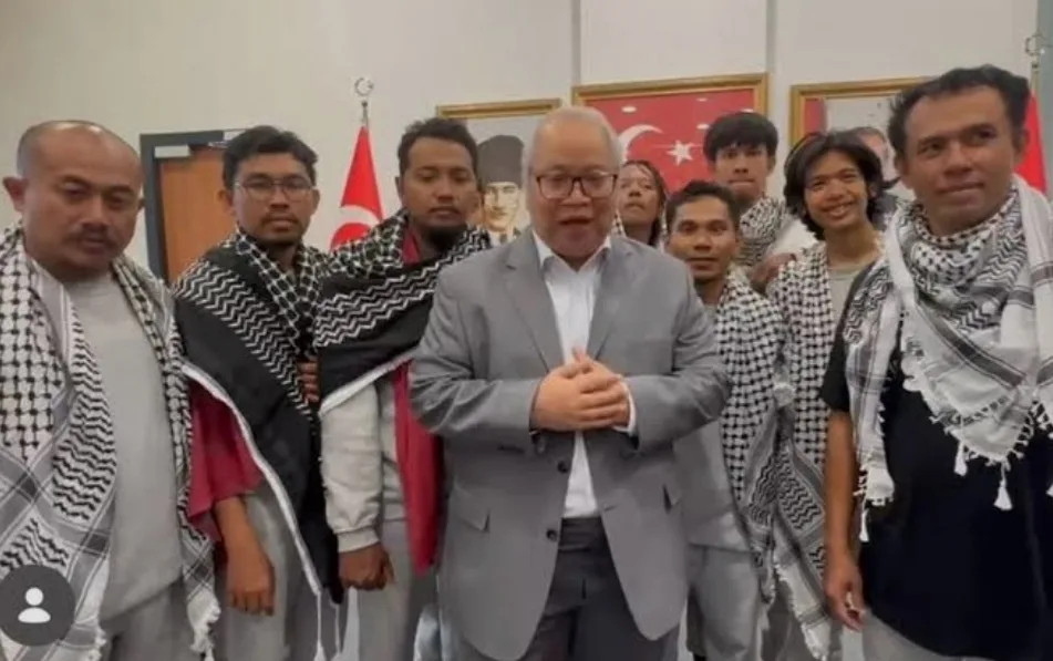 Seluruh WNI Yang Ikut Misi Kemanusiaan Global Sumud Flotilla Dibebaskan