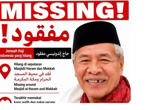 Satu Jamaah Haji Lansia Asal Jakarta Hilang Di Makkah