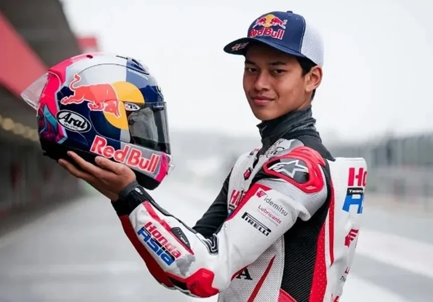 Veda Ega Pratama Catatkan Waktu Ketiga di FP2 Moto3 Inggris, Amankan Tiket ke Q2