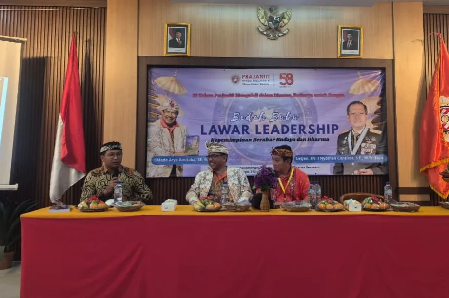 Bedah Buku Lawar Leadership, Dorong Kepemimpinan Berkarakter Budaya Dan Dharma