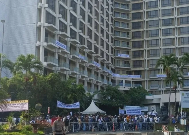 Diwarnai Ricuh, Hotel Sultan Dieksekusi PN Jakpus