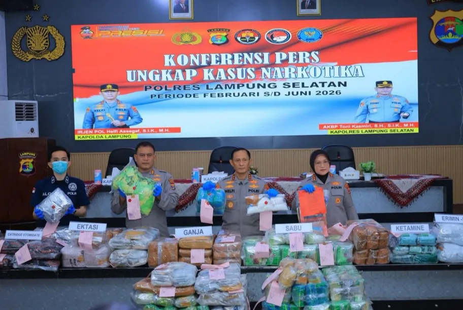 Jalur Laut Bakauheni, Narkoba Senilai Rp 235 M Gagal Diselundupkan