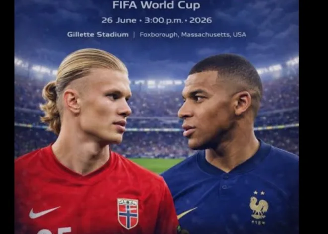 Duel Norwegia vs Prancis Milik Haaland Dan Mbappe