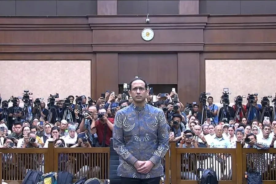 Nadiem Makarim Divonis 10 Tahun Penjara, Wajib Bayar Ganti Rugi Rp809,5 Miliar