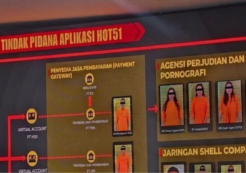 5 Korporasi Judol Live Porno Dibongkar, Perputaran Duit Ditaksir 500 Miliar Lebih