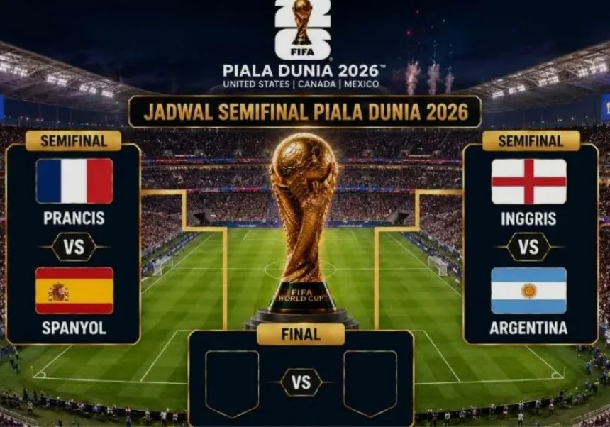 Menatap Asa Ke Final Piala Dunia 2026, 4 Tim Semifinal Bakal Habis-Habisan